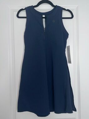 lululemon athletica Navy Sleeveless Zip-Front Active Dress